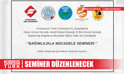 “Bağımlılıkla Mücadele Semineri” düzenlenecek