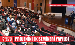 “Genç Yetişmek-Seminer Kuşağı” projesinin ilk semineri Lefkoşa AKM’de yapıldı