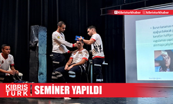 Girne'de, “Afete Hazırlık ve İlk Yardım Eğitim” semineri yapıldı