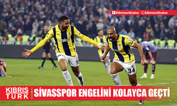 Fenerbahçe Sivasspor engelini dört golle geçti