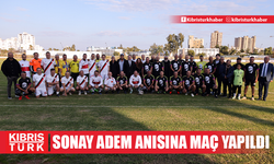 Sonay Adem anısına maç yapıldı