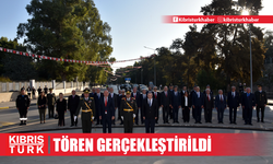 15 Kasım Cumhuriyet Bayramı kutlamaları... Lefkoşa Şehitler Anıtı’nda tören gerçekleştirildi...