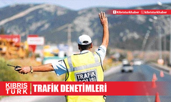 Ülke genelindeki trafik denetimlerinde 417 sürücü rapor edildi