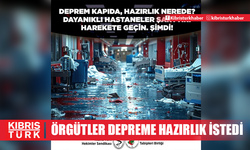 Hekim örgütleri depreme hazırlık istedi: “Dayanıklı hastaneler şarttır… Harekete geçin. Şimdi!”