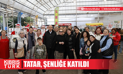 Cumhurbaşkanı Tatar ve eşi Sibel Tatar Yılbaşı Şenliği'ne katıldı