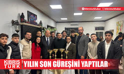 Yılın son güreşini yaptılar