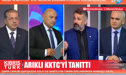 Türk-Bir Başkanı Arıklı Azerbaycan Devlet Televizyonu’nda KKTC’yi anlattı