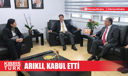 Arıklı, Arabaev Kırgız Devlet Üniversitesi Rektörünü kabul etti