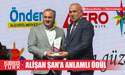 Engelliler Spor Federasyonu'ndan Alişan Şan’a Anlamlı Ödül