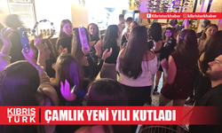 Çamlık yeni yılı kutladı