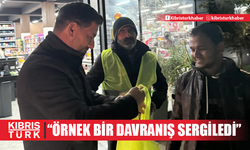 "Örnek bir davranış sergiledi"