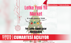 Lefke’de Yeni Yıl Marketi Cumartesi açılıyor