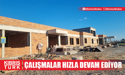 YENİ MARAŞ SAĞLIK MERKEZİNDE ÇALIŞMALAR HIZLA DEVAM EDİYOR