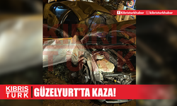 GÜZELYURT'TA KAZA!