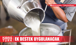 Çiğ süte ek destek uygulanacak