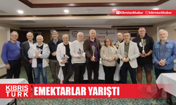 Emektarlar yarıştı