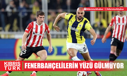 Fenerlilerin yüzü gülmüyor: 0-2