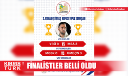 2.⁠ ⁠Osman Çetintaş Kupasında Kızlarda Yarı Finalistler ,Erkeklerde Finalistler belli oldu