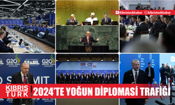 TC Cumhurbaşkanı Erdoğan, 2024'te başta Gazze olmak üzere küresel barış için yoğun diplomasi trafiği yürüttü