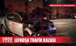 Lefkoşa’da Kemal Aksay Caddesi üzerinde Trafik kazası!