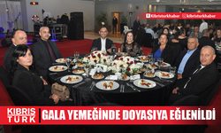 LEFKOŞA POLİS MÜDÜRLÜĞÜ PERSONELİ GALA YEMEĞİNDE DOYASIYA EĞLENDİ