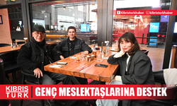 USTA İSİMDEN GENÇ MESLEKTAŞLARINA DESTEK