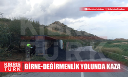 Girne - Değirmenlik Anayolunda kaza