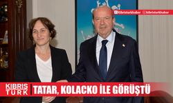 Cumhurbaşkanı Tatar yeni Fransız Büyükelçi Kolačko ile görüştü