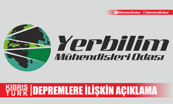 Yerbilim Mühendisleri Odası’ndan bir süredir meydana gelen depremlere ilişkin açıklama