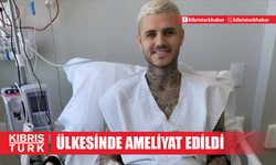 Galatasaray'ın Arjantinli golcüsü Mauro Icardi, ülkesinde ameliyat edildi