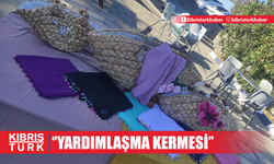 LEFKE YARDIM VE HALK DERNEĞİ’NDEN KAÜ’DE YARDIMLAŞMA KERMESİ