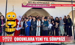 Mehmetçik Büyükkonuk Belediyesi’nden Özel Eğitim Çocuklarına Yeni Yıl Sürprizi