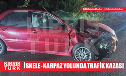 İskele - Karpaz Yolunda Trafik Kazası: 1 Yaralı