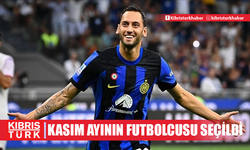 Hakan Çalhanoğlu, Inter'de kasım ayının futbolcusu seçildi