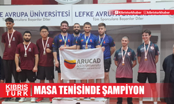 ARUCAD ANKA  Masa Tenisinde Şampiyon