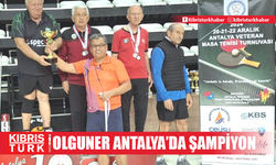 Olguner Antalya’da şampiyon