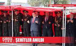 Larnaka şehitleri anıldı