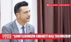 MDP Genel Başkanı Büsküvütçü: “Şehitlerimizin emaneti baş tacımızdır”