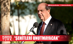 Tatar, Tekke Bahçesi’ndeki törende vurguladı: “Kıbrıs Türk halkı acımasız saldırıları, şehitleri unutmayacak”