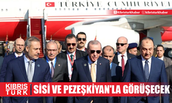 Cumhurbaşkanı Erdoğan Mısır'a gitti, Sisi ve Pezeşkiyan'la görüşecek