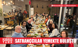 Satrançcılar yemekte buluştu