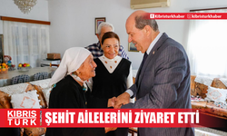 Tatar, Gazi Ahmet Ceylan ve şehit ailelerini ziyaret etti