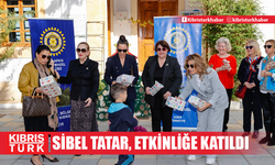 Sibel Tatar anaokul öğrencilerine hediye dağıtım etkinliğine katıldı