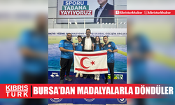 Kuzey Kıbrıs Su Sporları Sporcuları Bursa’dan madalyalarla döndü