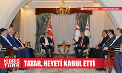 Cumhurbaşkanı Tatar, Türkiye Cumhuriyeti Memur-Sen heyetini kabul etti