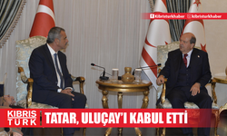 Cumhurbaşkanı Tatar, Gazimağusa Belediye Başkanı Uluçay’ı kabul etti