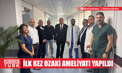 Dr. Burhan Nalbantoğlu Hastanesi’nde bir ilk kez Ozaki ameliyatı yapıldı