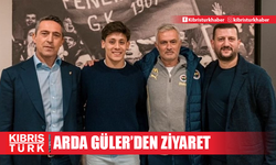 Arda Güler'den Fenerbahçe antrenmanına ziyaret