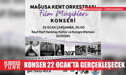 Mağusa Kent Orkestrası’ndan Film Müziği Konseri