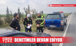 GAZİMAĞUSA TRAFİK ŞUBESİ EKİPLERİ DENETİMLERE DEVAM EDİYOR